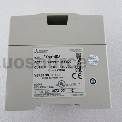 FX3U-4DA Mitsubishi PLC