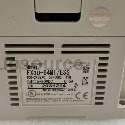 FX3U-64MT/ES-A Mitsubishi PLC