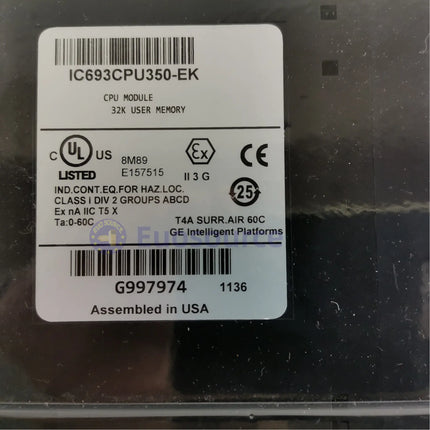 GE FANUC IC693CPU350 PLC Module - GE Fanuc PLC control system - Worldwide Shipping