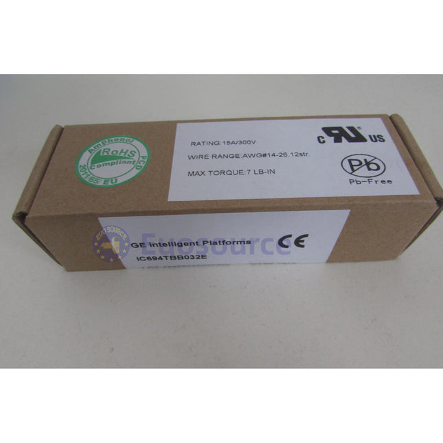 GE FANUC IC694TBB032E PLC Module - GE Fanuc PLC control system - Worldwide Shipping