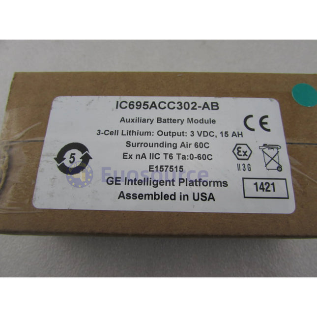 GE FANUC IC695ACC302-AB PLC Module - GE Fanuc PLC control system - Worldwide Shipping