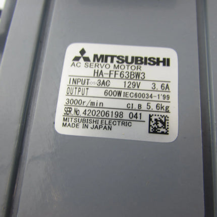 HA-FF63BW3 Mitsubishi Servo Motor