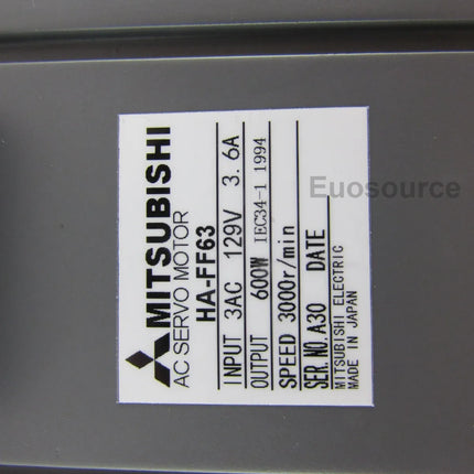 HA-FF63 Mitsubishi Servo Motor