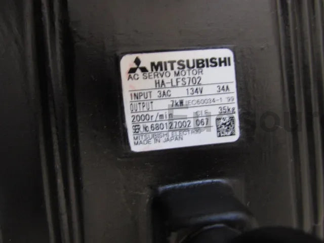 HA-LFS702 Mitsubishi Servo Motor