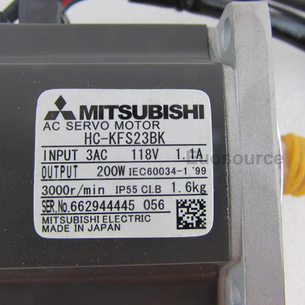 HC-KFS23BK Mitsubishi Servo Motor