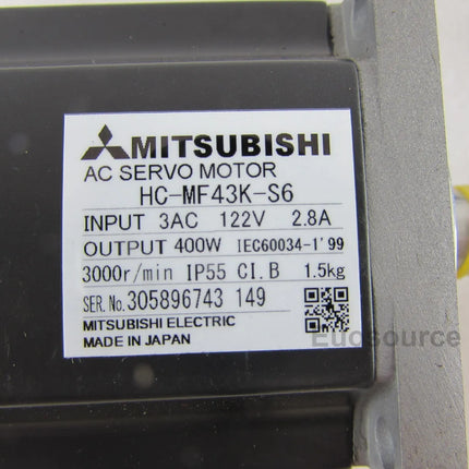 HC-MF43K-S6 Mitsubishi Servo Motor