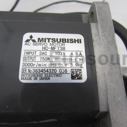 HC-MF73B Mitsubishi Servo Motor