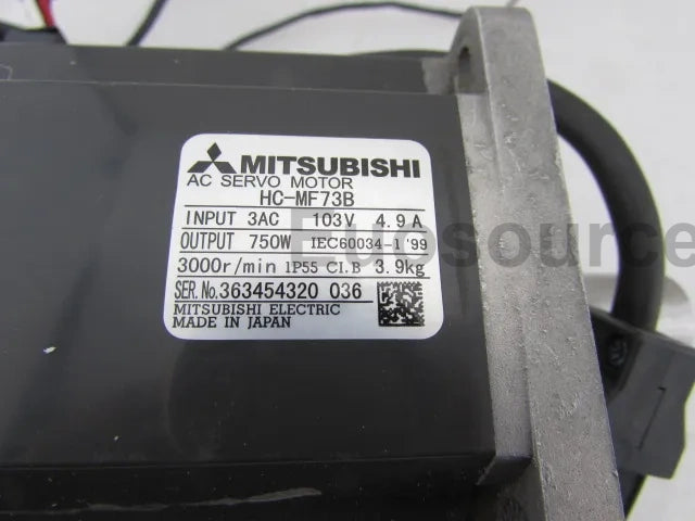 HC-MF73B Mitsubishi Servo Motor