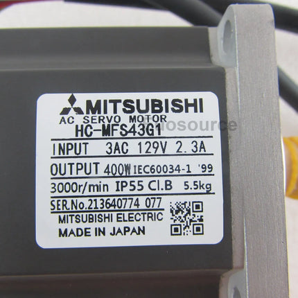 HC-MFS43G1 Mitsubishi Servo Motor