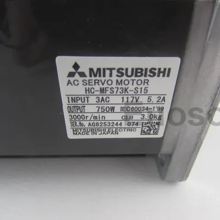 HC-MFS73K-S15 Mitsubishi Servo Motor