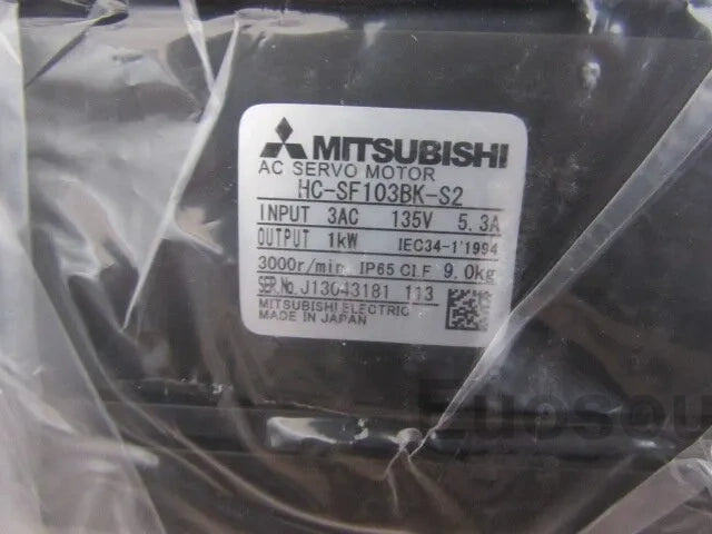 HC-SF103BK-S2 Mitsubishi Servo Motor