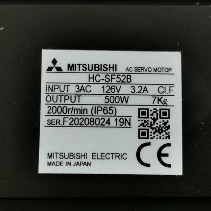 HC-SF52B Mitsubishi Servo Motor