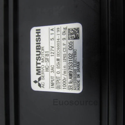 HC-SF81 Mitsubishi Servo Motor