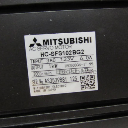 HC-SFS102BG2 Mitsubishi Servo Motor
