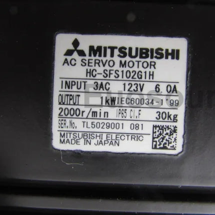 HC-SFS102G1H Mitsubishi Servo Motor