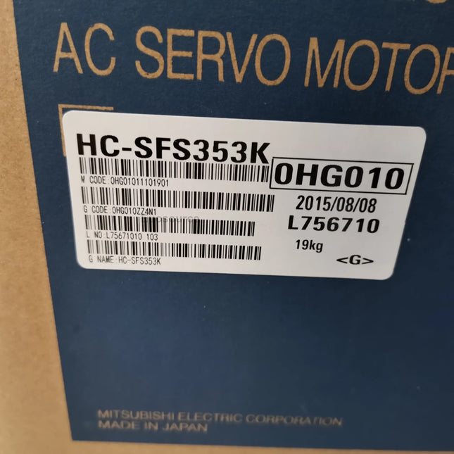 HC-SFS353K Mitsubishi Servo Motor