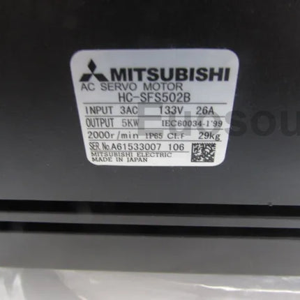HC-SFS502B Mitsubishi Servo Motor