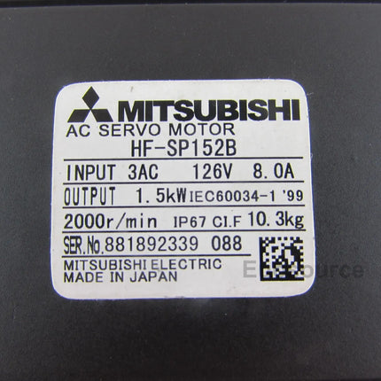 HF-SP152B Mitsubishi Servo Motor