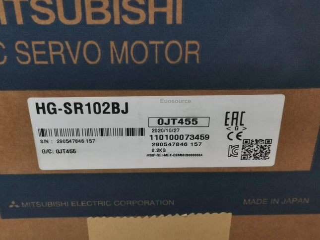 HG-SR102BJ Mitsubishi Servo Motor