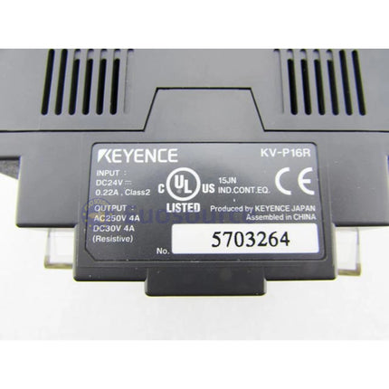 KEYENCE KV-P16R CPU Unit - Panel Mount, 10 Inputs / 6 Relay Outputs