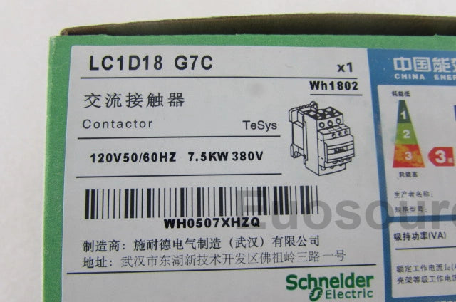 LC1D18 G7C Schneider Contactor