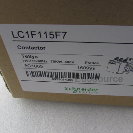 LC1F115F7 Schneider Contactor