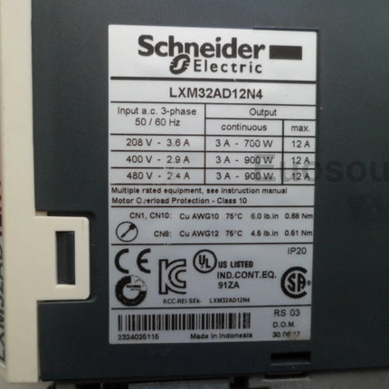 LXM32AD12N4 Schneider Driver