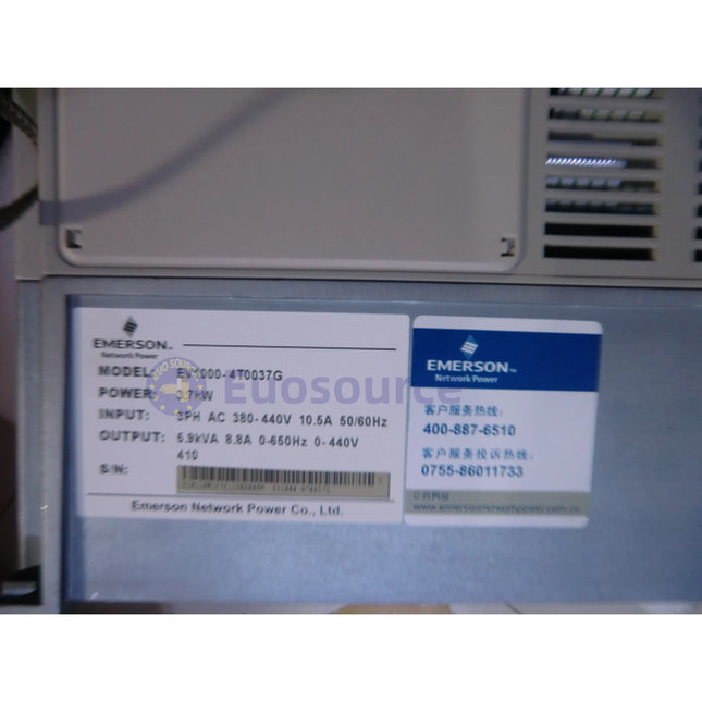 EMERSON EV1000-4T0037G EV1000 Frequency Inverter - 3.7 kW, 380 V, G Type