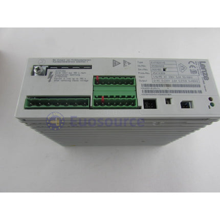 LENZE EVF8201-E 8200 Vector Frequency Inverter - 0.37 kW, 230 V Single-Phase