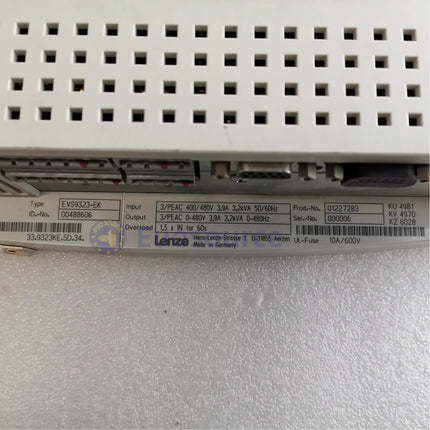 LENZE EVS9323-EK 9300 Servo Cam Profiler - 1.5 kW, 400 V