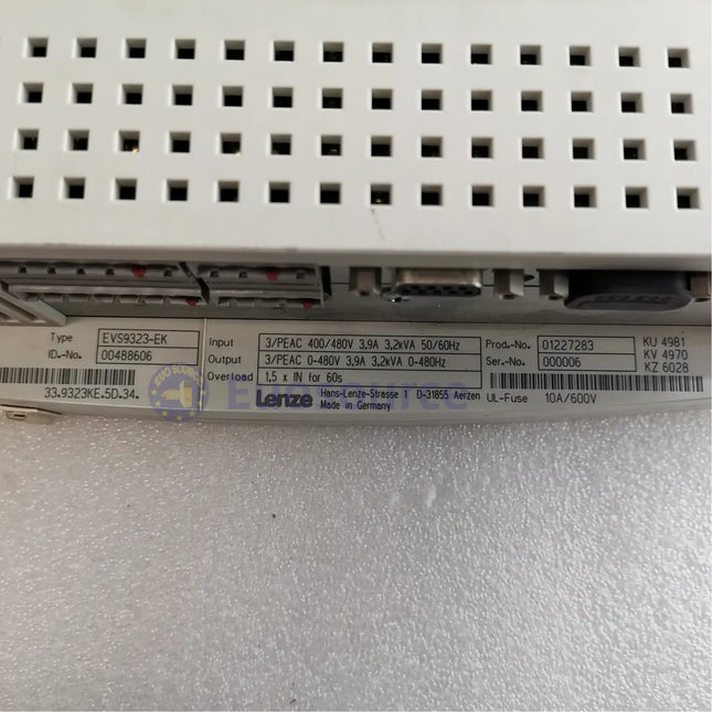 LENZE EVS9323-EK 9300 Servo Cam Profiler - 1.5 kW, 400 V