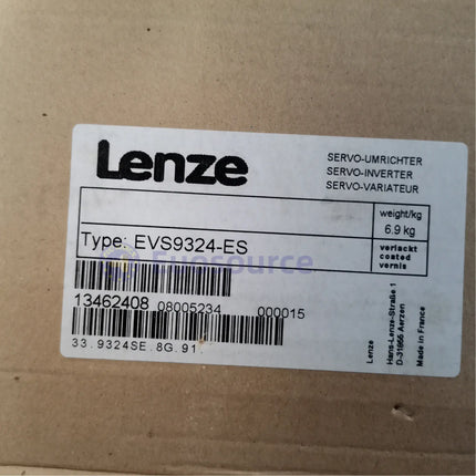 LENZE EVS9324-ES 9300 Servo Inverter - 3.0 kW, 400 V