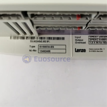 LENZE EVS9324-ES 9300 Servo Inverter - 3.0 kW, 400 V