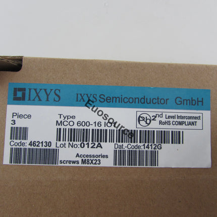 MCO600-16I01 IXYS Thyristor Module