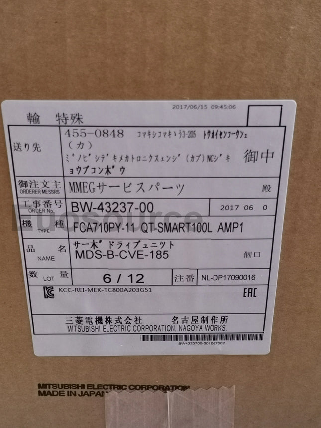 MDS-B-CVE-185 Mitsubishi Servo Drive