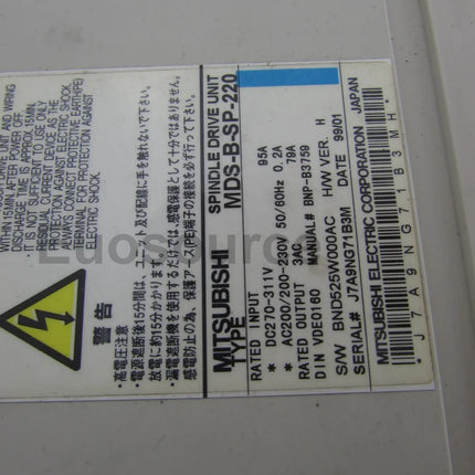 MDS-B-SP-220 Mitsubishi Servo Drive