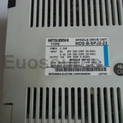 MDS-B-SPJ2-22 Mitsubishi Servo Drive