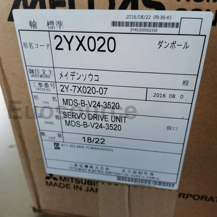 MDS-B-V24-3520 Mitsubishi Servo Drive