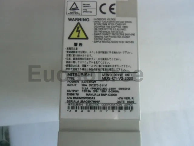 MDS-C1-V2-2020 Mitsubishi Servo Drive