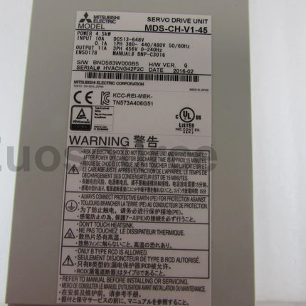 MDS-CH-V1-45 Mitsubishi Servo Drive