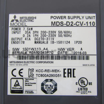 MDS-D2-CV-110 Mitsubishi Servo Drive