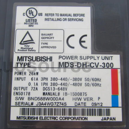MDS-DH-CV-300 Mitsubishi Servo Drive