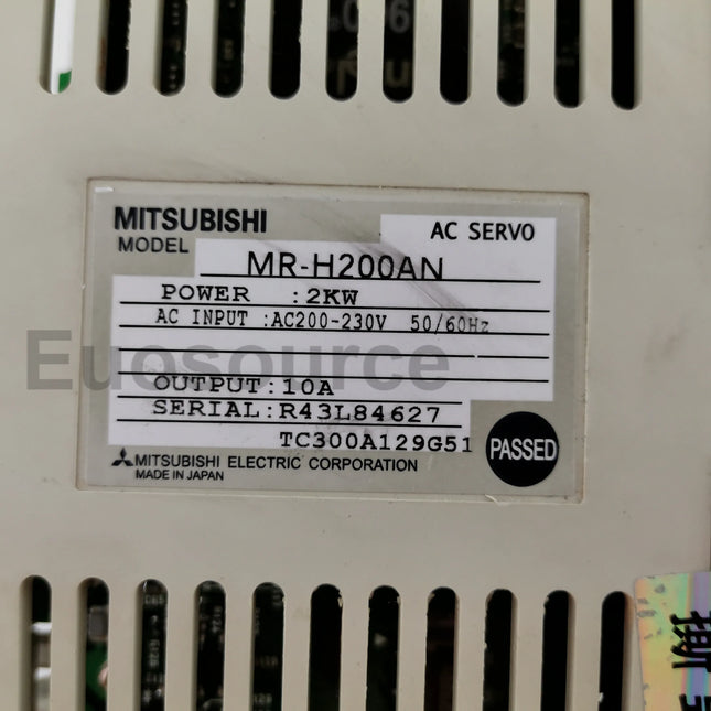 MR-H200AN Mitsubishi Servo Drive