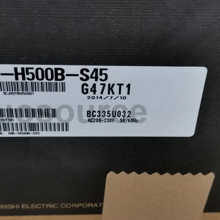 MR-H500B-S45 Mitsubishi Servo Drive