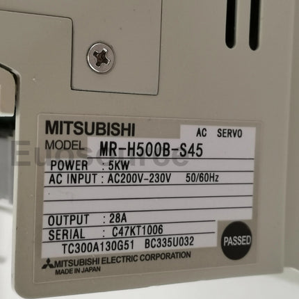 MR-H500B-S45 Mitsubishi Servo Drive