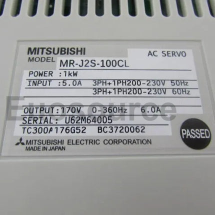 MR-J2-10C Mitsubishi Servo Drive