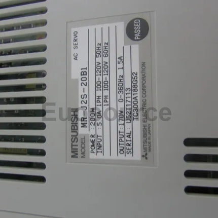 MR-J2S-20B1 Mitsubishi Servo Drive