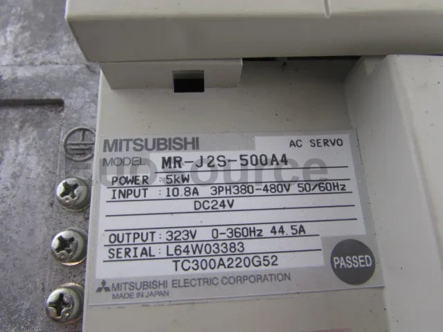MR-J2S-500A4 Mitsubishi Servo Drive