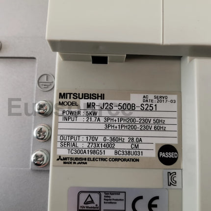 MR-J2S-500B-S251 Mitsubishi Servo Drive