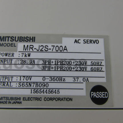 MR-J2S-700A Mitsubishi Servo Drive